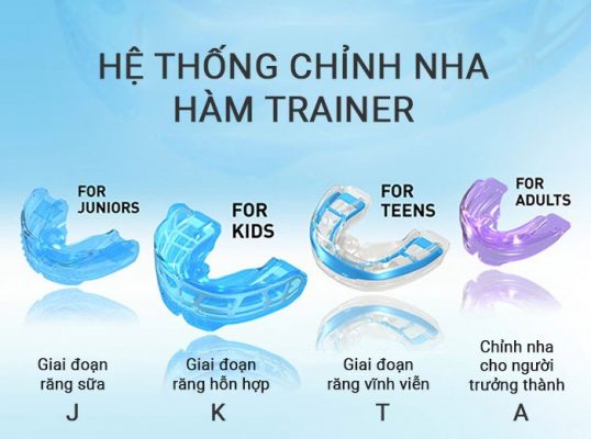 các loại chỉnh hàm tháo lắp 